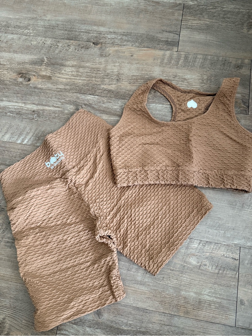 BBB: Croco Sports Bra & Short Set